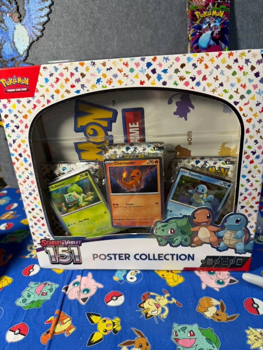 Pokemon TCG Scarlet & Violet 151 Poster Collection