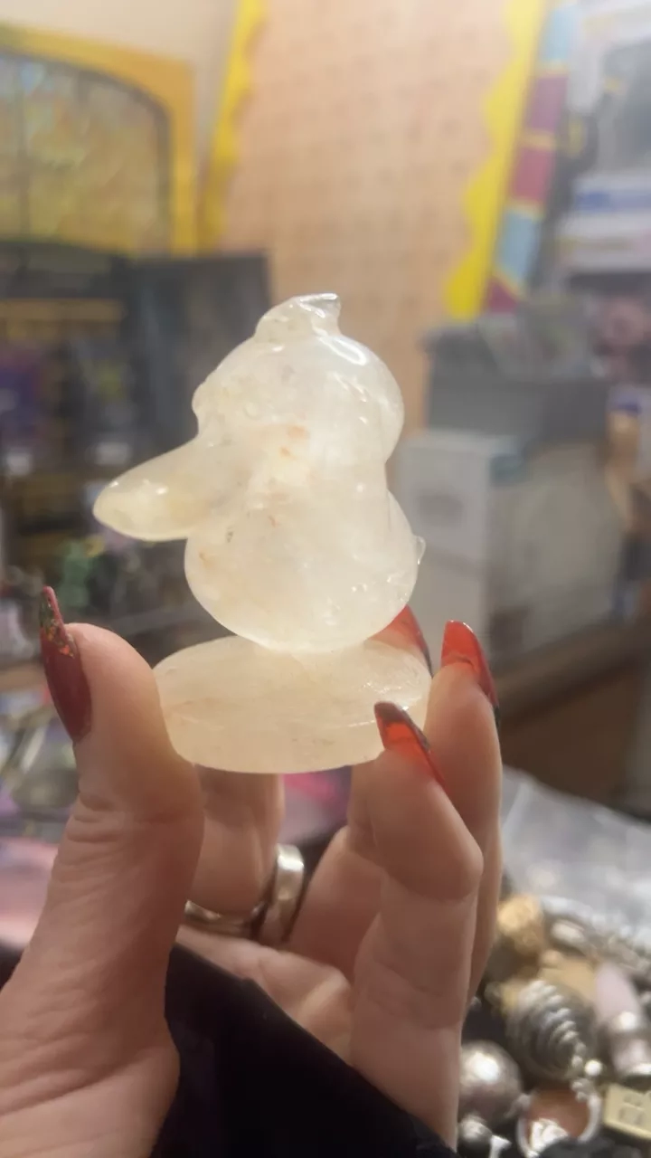 Crystal PsyDuck Carving