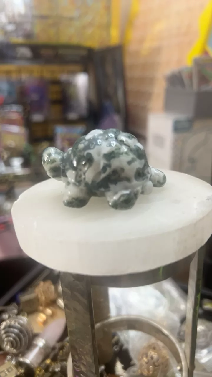 Crystal Turtle Figurine