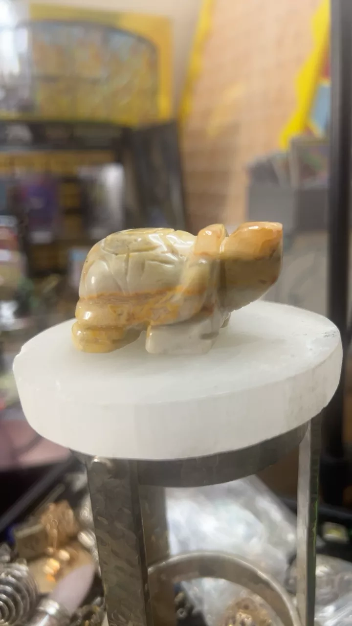 Crystal Turtle Figurine