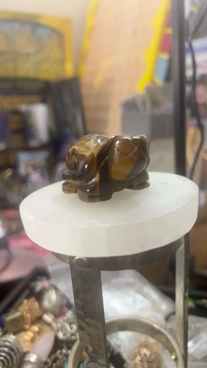 Crystal Turtle Figurine