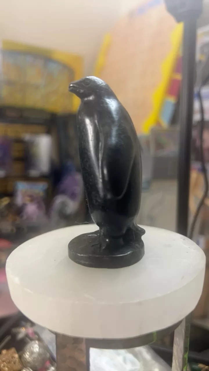 Crystal Penguin Figurine