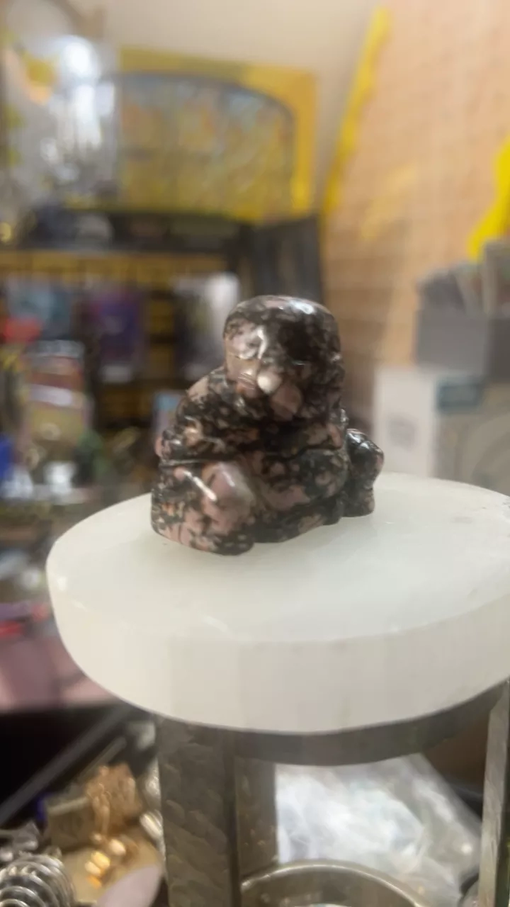 Crystal Buddha Carving
