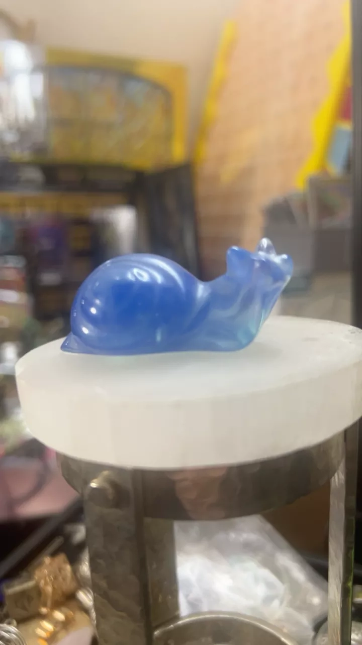 Crystal Dream Snail Figurine