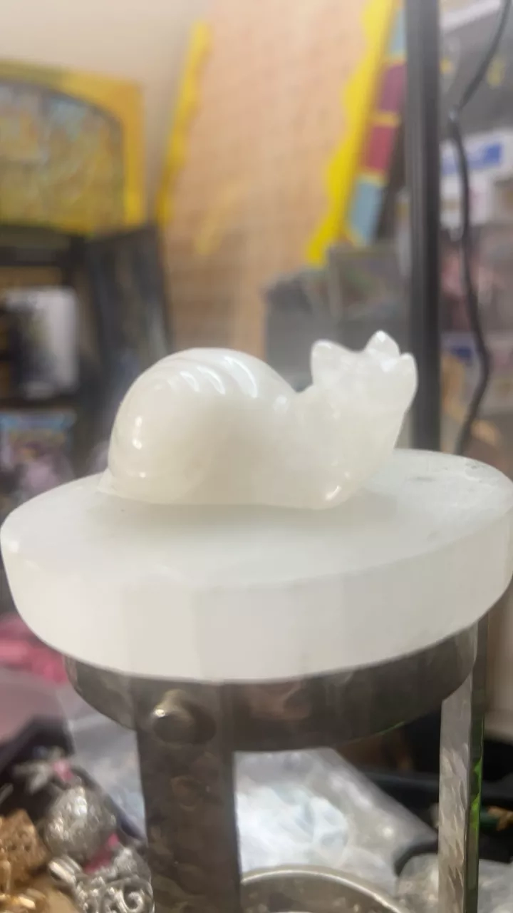 Crystal Dream Snail Figurine