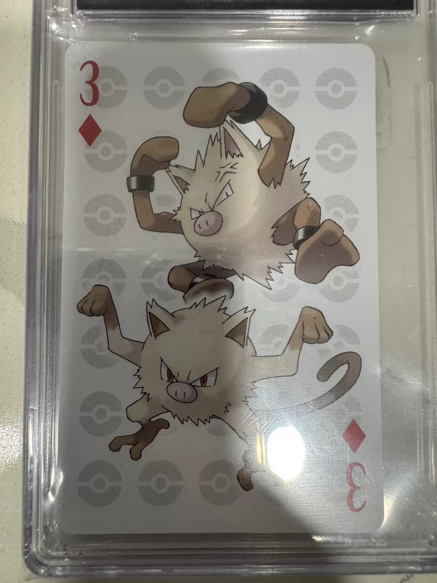 Primeape & Mankey Pokemon Card CGC 9.5