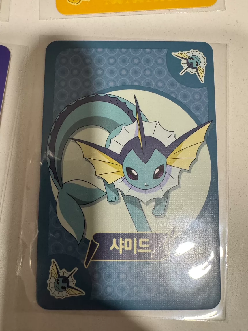 Eveelutions Pokemon Cards set- Korean