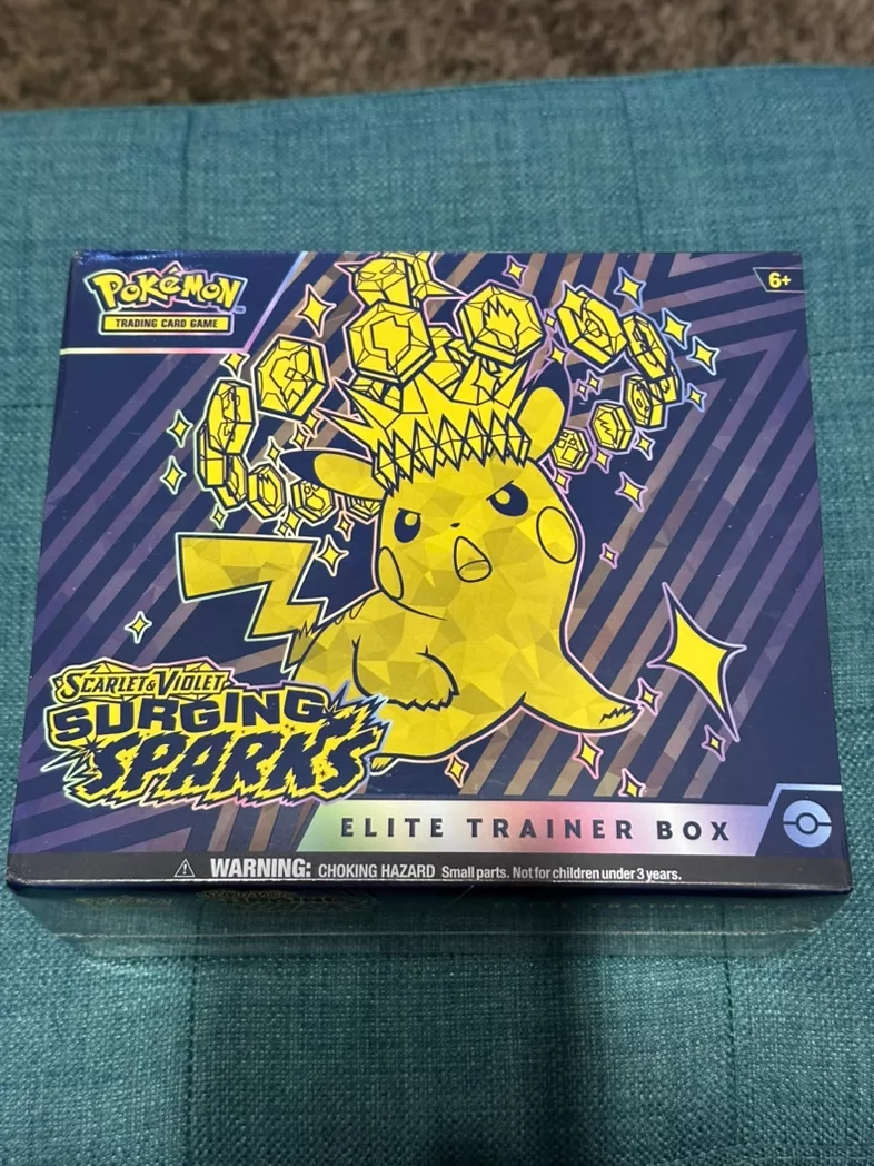 Pokemon TCG: Scarlet & Violet Surging Sparks Elite Trainer Box