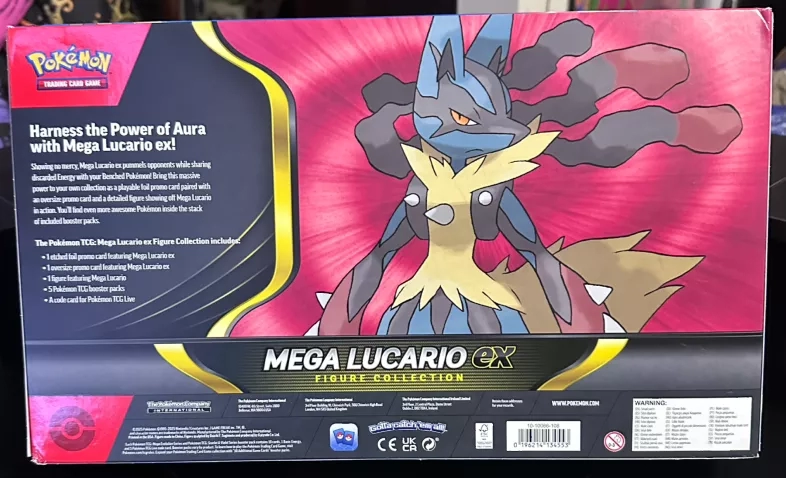 Mega Lucario EX Figure Collection - Pokemon TCG