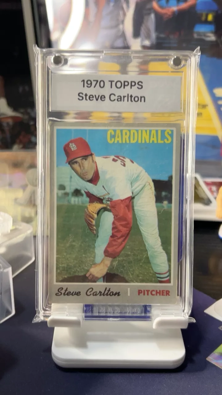 1970 Topps Steve Carlton Cardinals Baseball Card