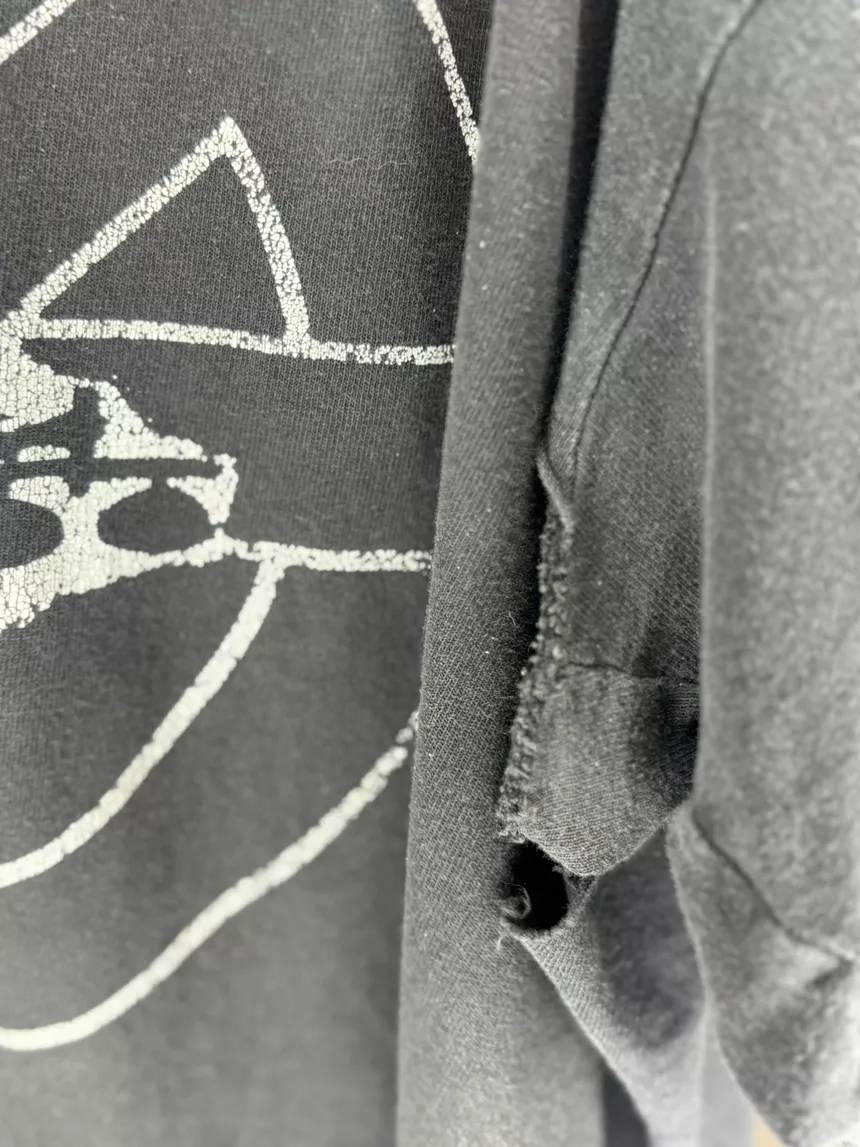 Vintage Crass Punk Band Graphic Tee Large