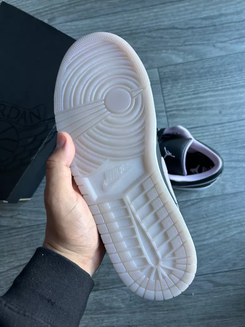 Air Jordan 1 Low Black Lilac