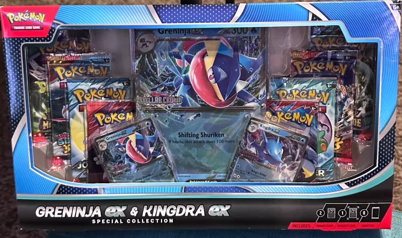 Pokemon TCG: Greninja EX & Kingdra EX Special Collection