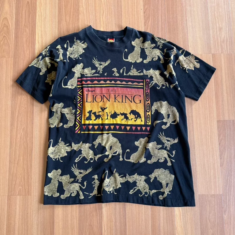 Vintage Disney The Lion King All Over Print T-Shirt