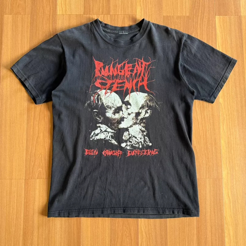 Pungent stench band tee metal 90s