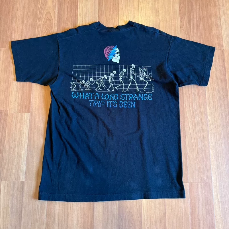 1993 grateful dead liquid blue shirt