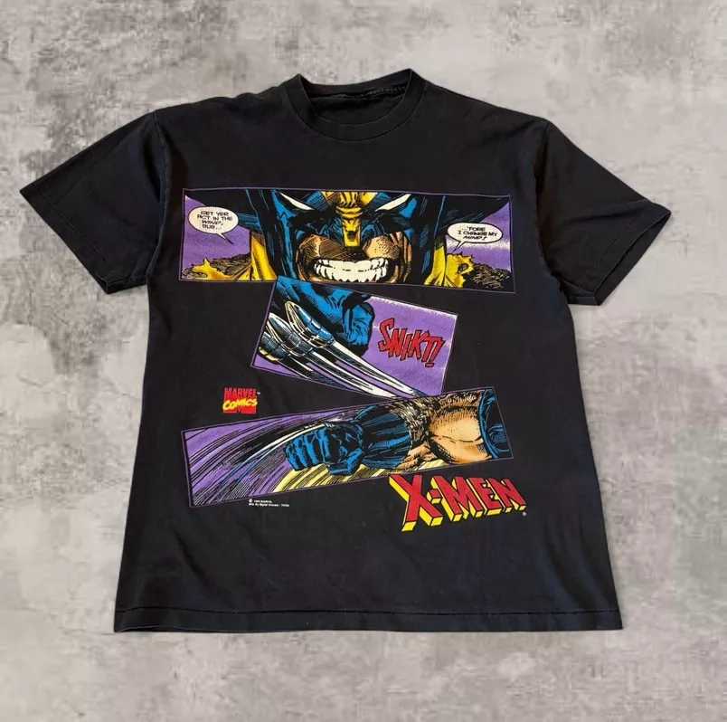 Marvel Comics X-Men Wolverine Vintage Tee
