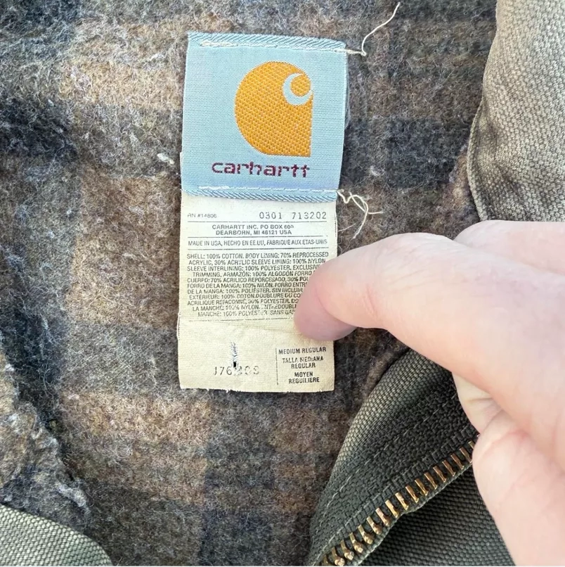 99s j76 mos moss green medium carhartt Detroit
