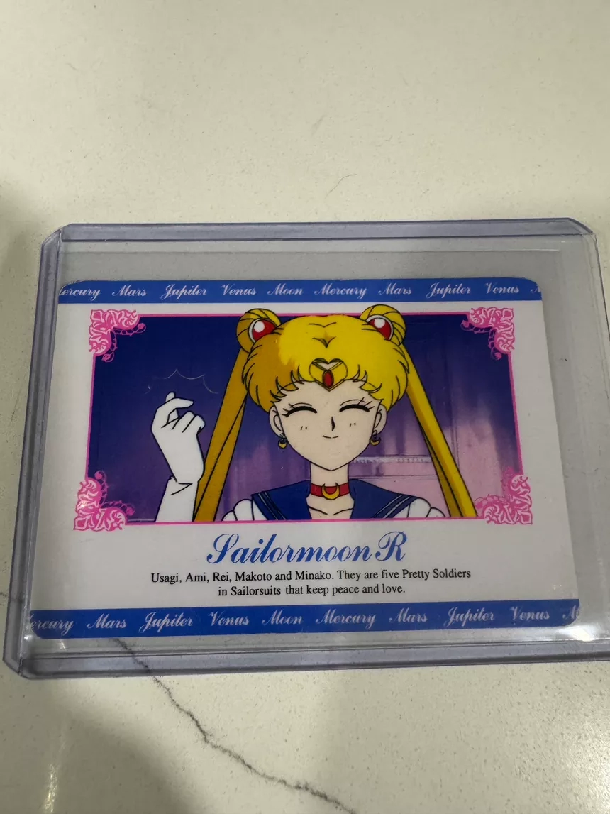 SailorMoon R Trading Card Usagi #37
