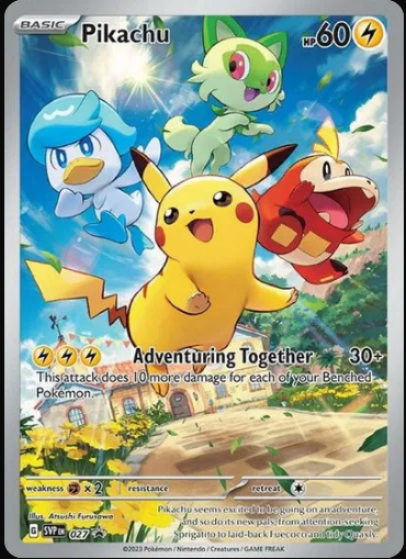 Pikachu [Paldea] #27 Promo