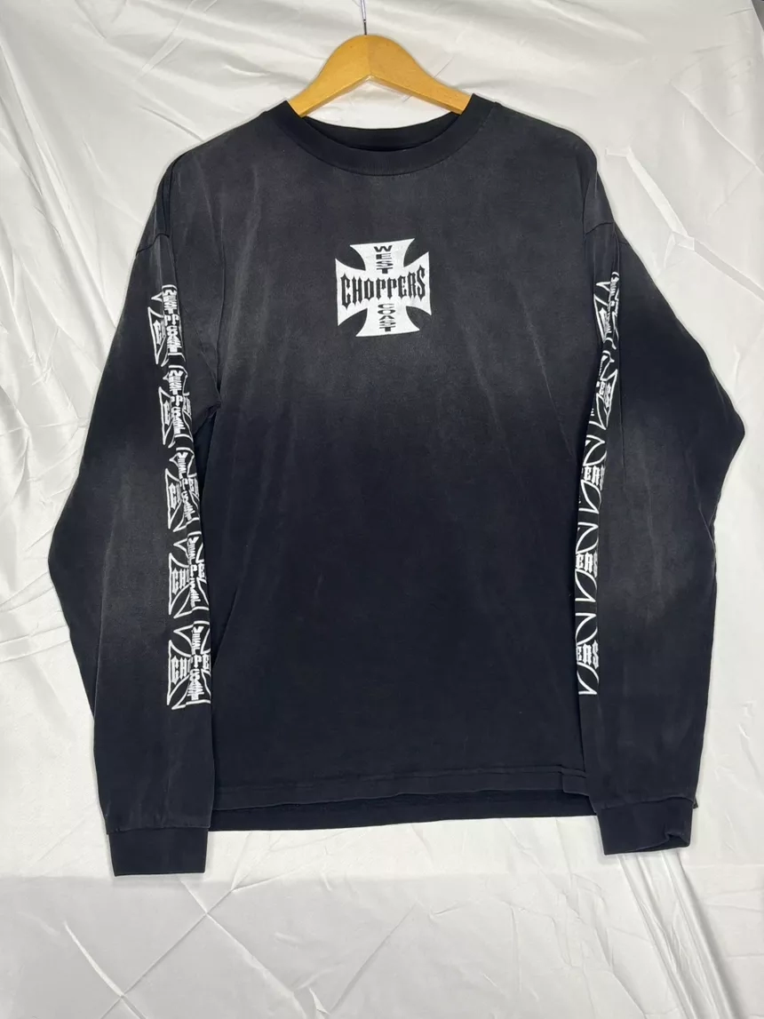 West Coast Choppers Long Sleeve T-Shirt Large