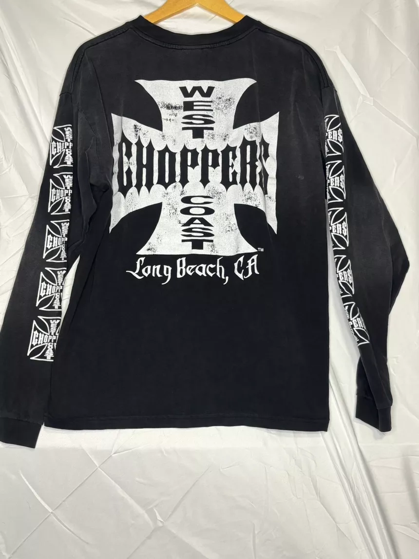 West Coast Choppers Long Sleeve T-Shirt Large