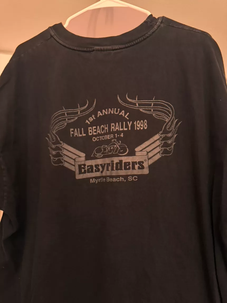 Vintage Easy Rider Eagle Graphic Tee