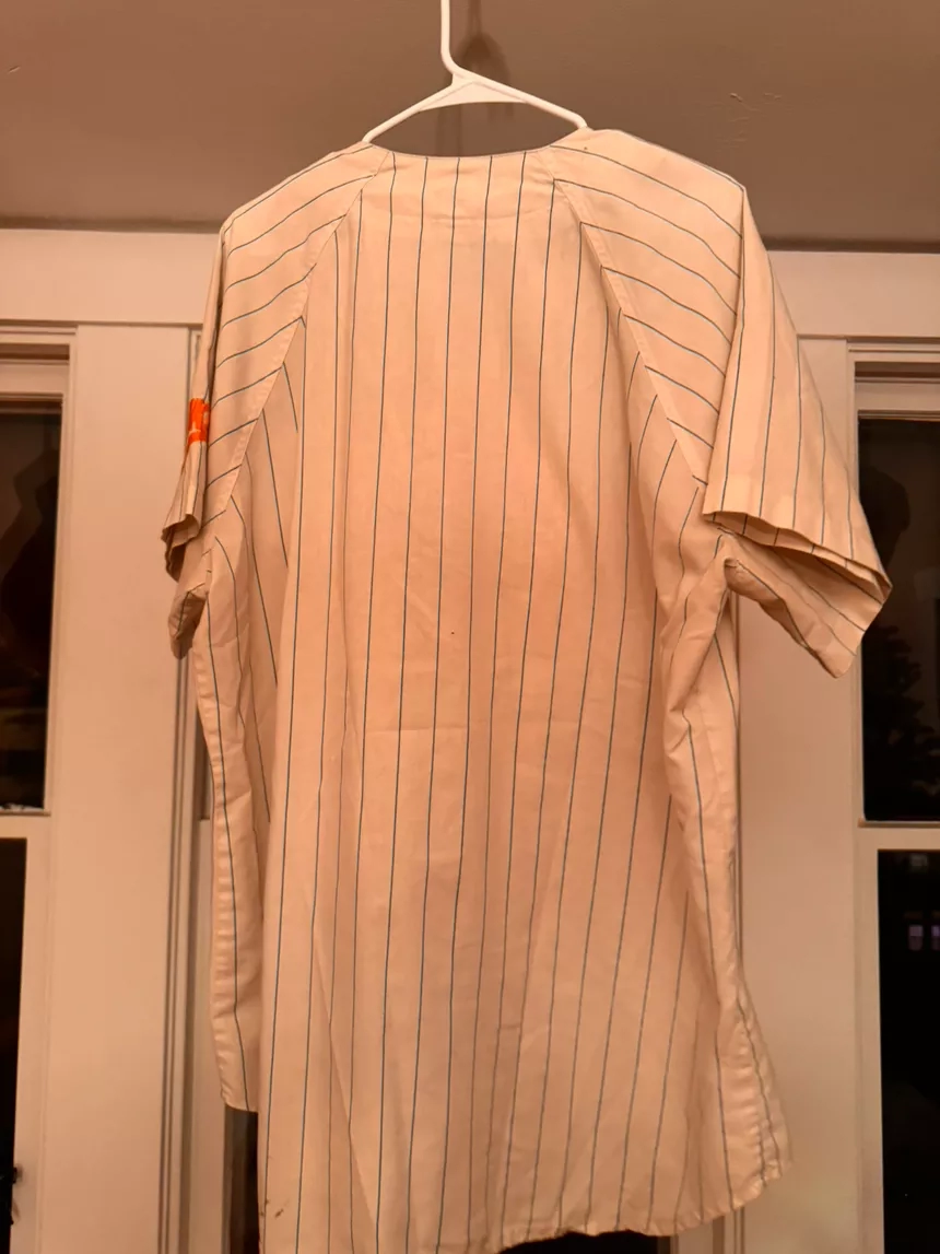 Vintage Nike Pinstripe Baseball Jersey