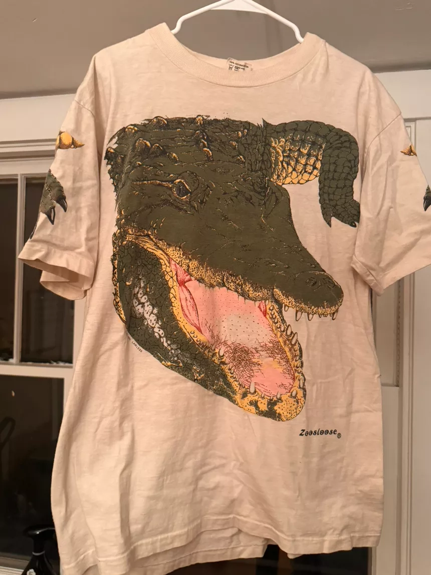 Vintage Zoosloose Alligator Graphic Tee