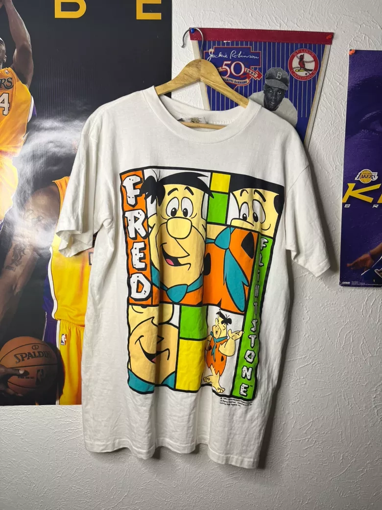 Vintage Fred Flintstone Graphic Tee