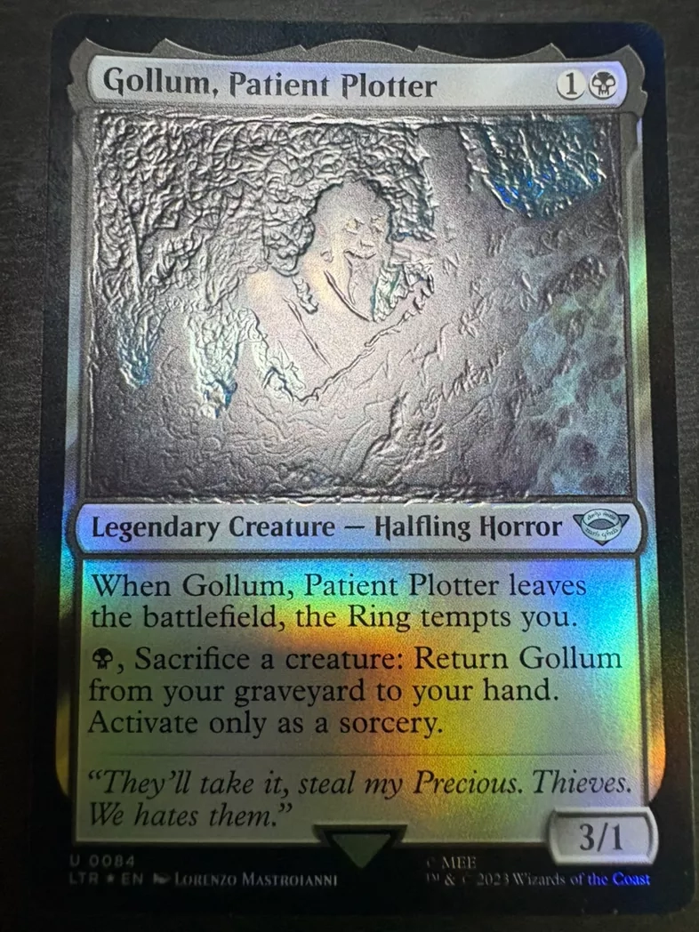 Alter: Texturized Foil Gollum, Patient Plotter