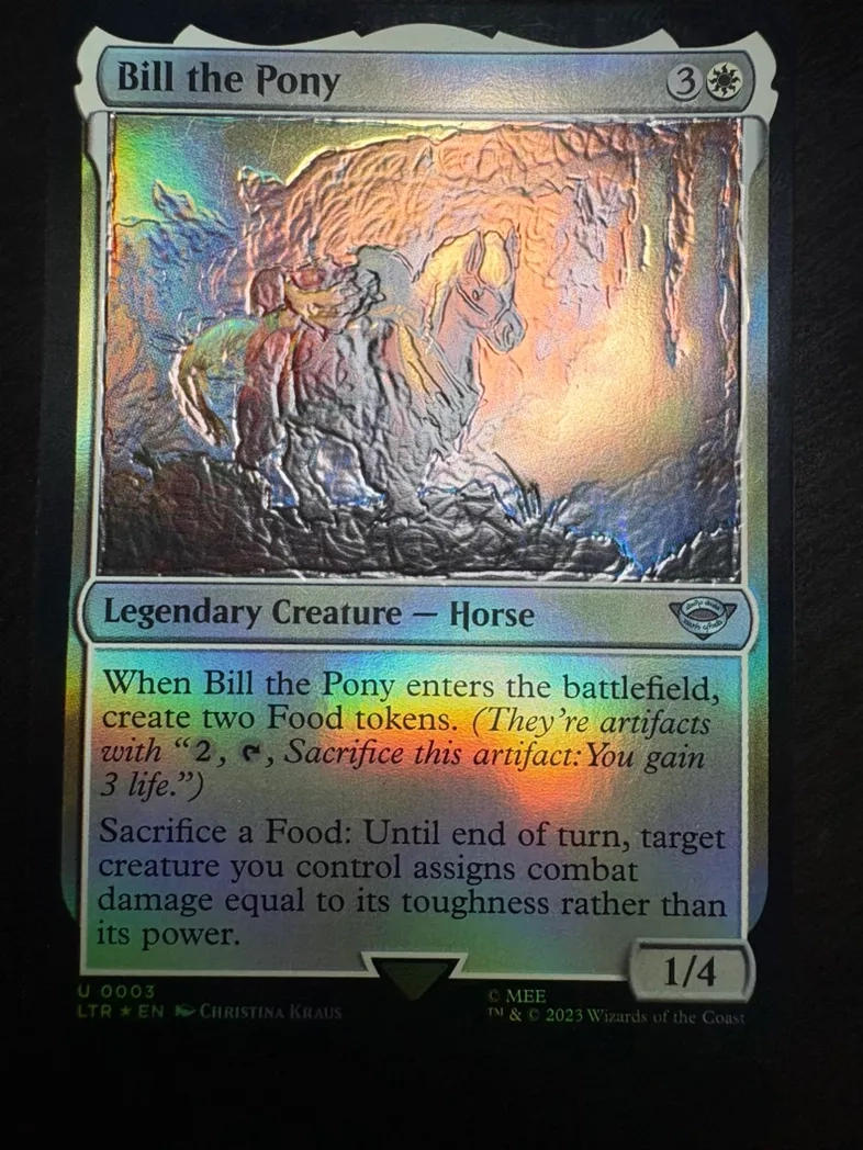 Alter: Texturized Foil Bill the Pony