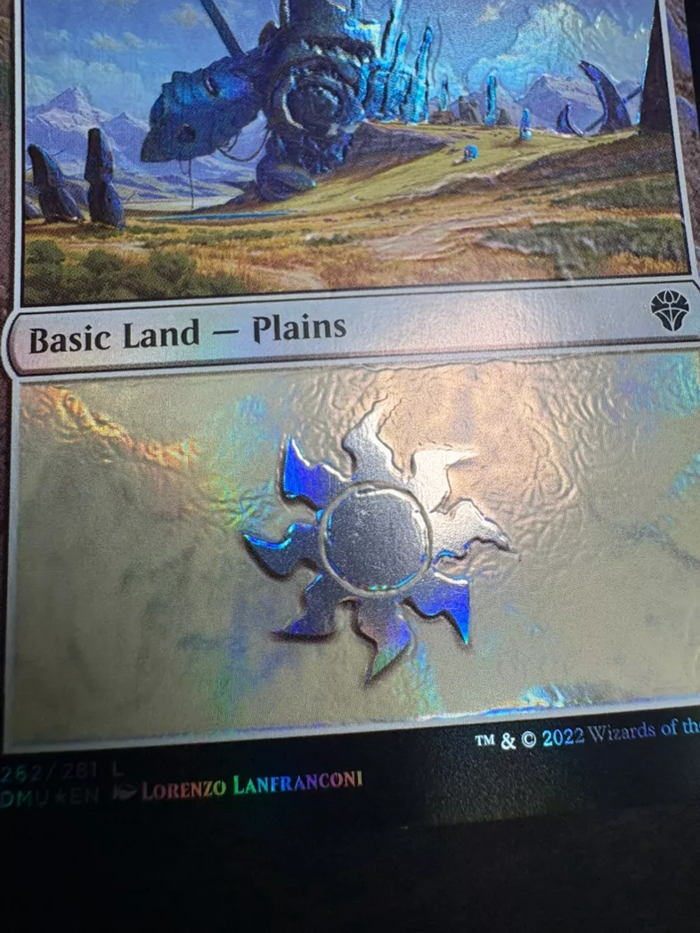 Alter: Texturized Foil Plains (DMU #262)