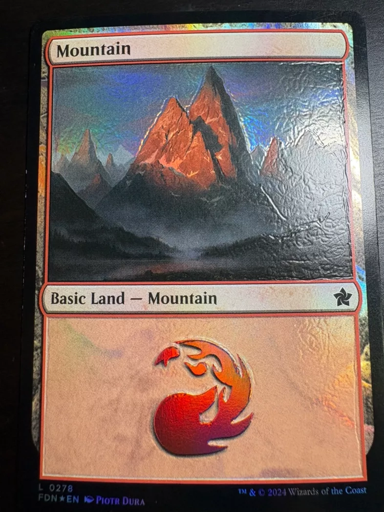 Alter: Texturized Mountain (FDN #0278)