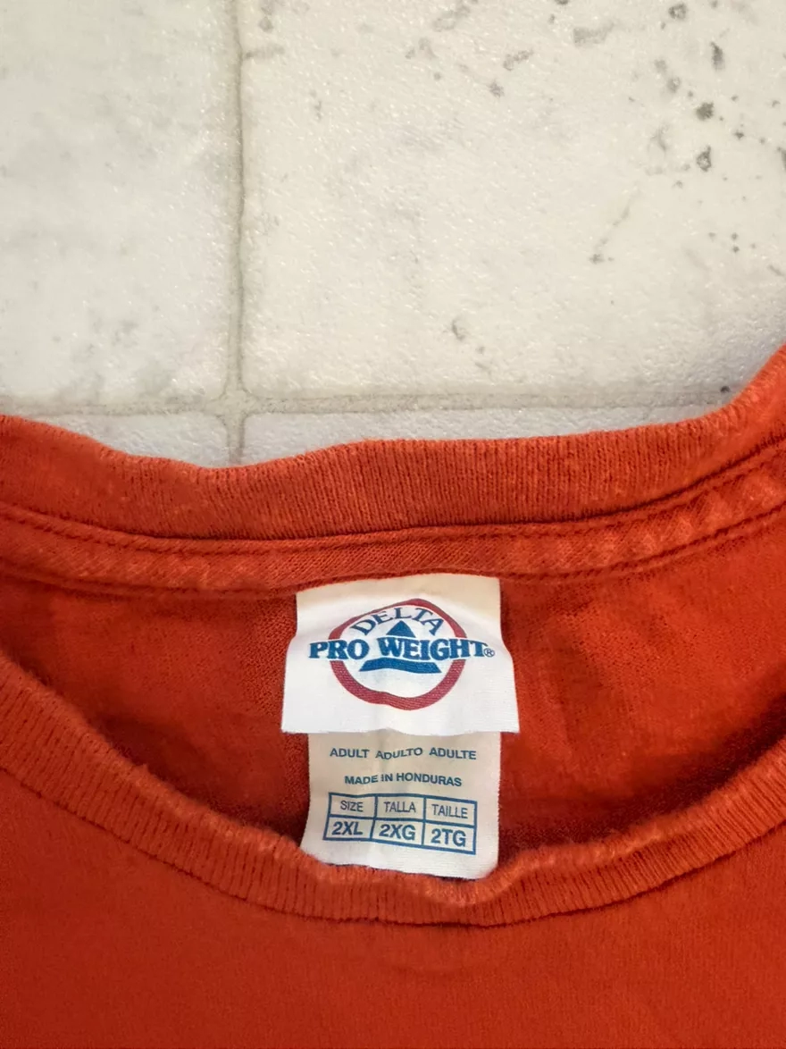 Vintage Orange Mountain Man Tee