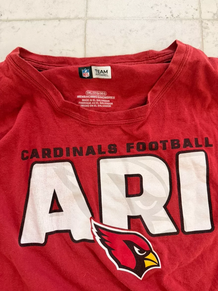 Arizona Cardinals Long Sleeve Football Tee
