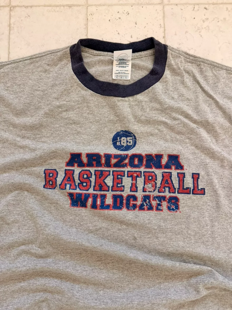 Vintage Arizona Wildcats Basketball Tee