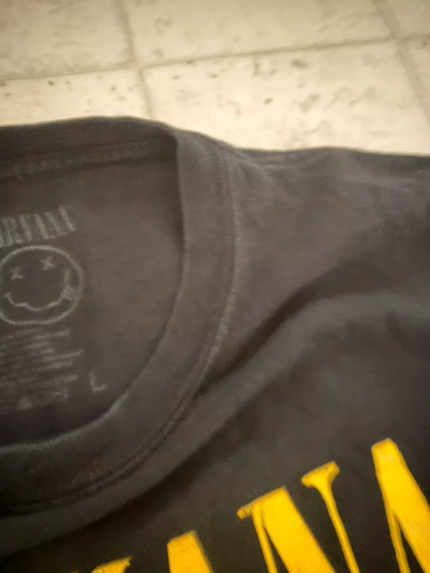 Vintage Nirvana Smiley Face T-Shirt