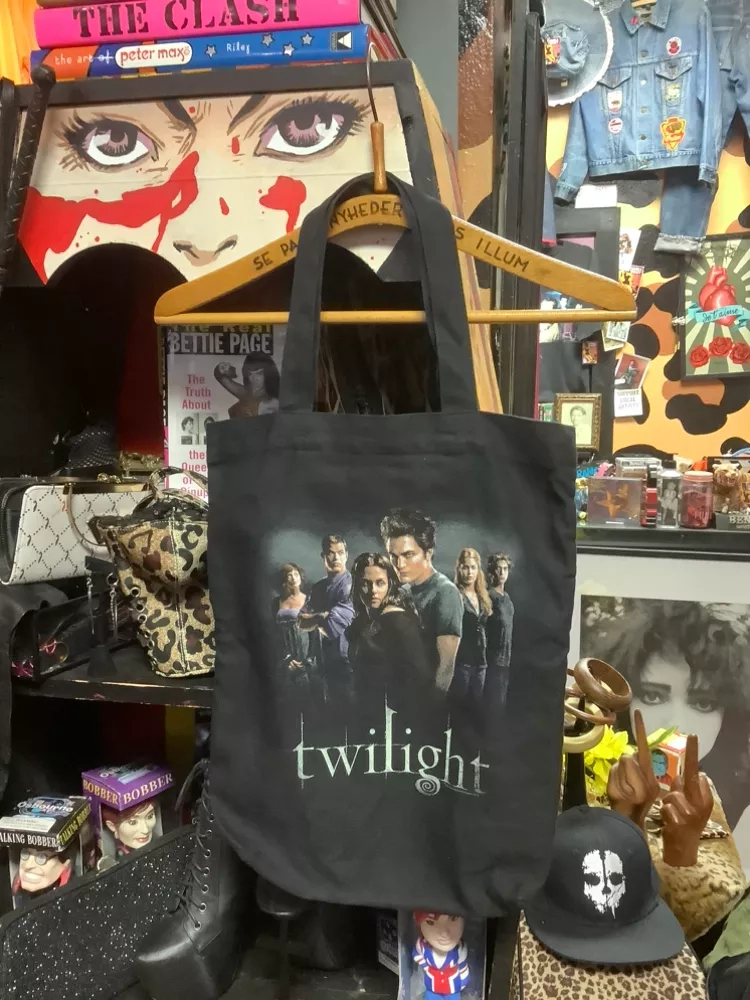 Twilight Saga Black Tote Bag