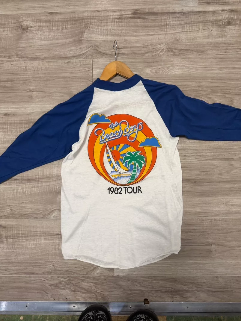 The Beach Boys 1982 Tour Raglan Tee