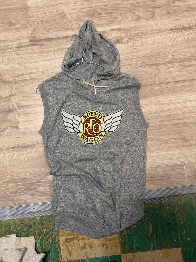 REO Speedwagon Vintage Sleeveless Hoodie