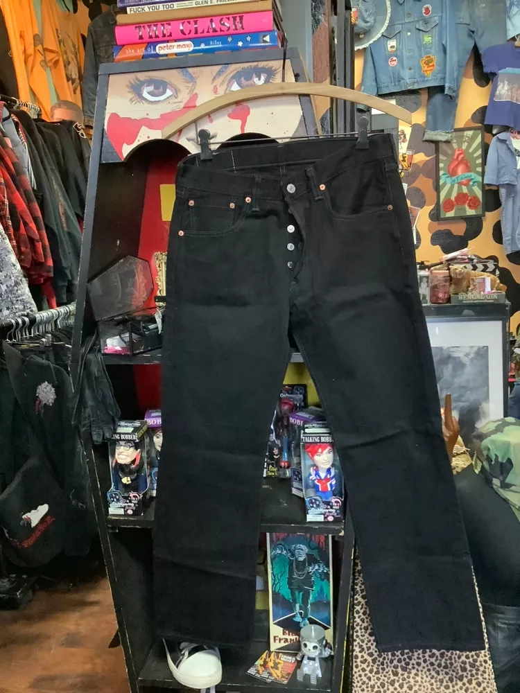 Levi's 501 Black Jeans