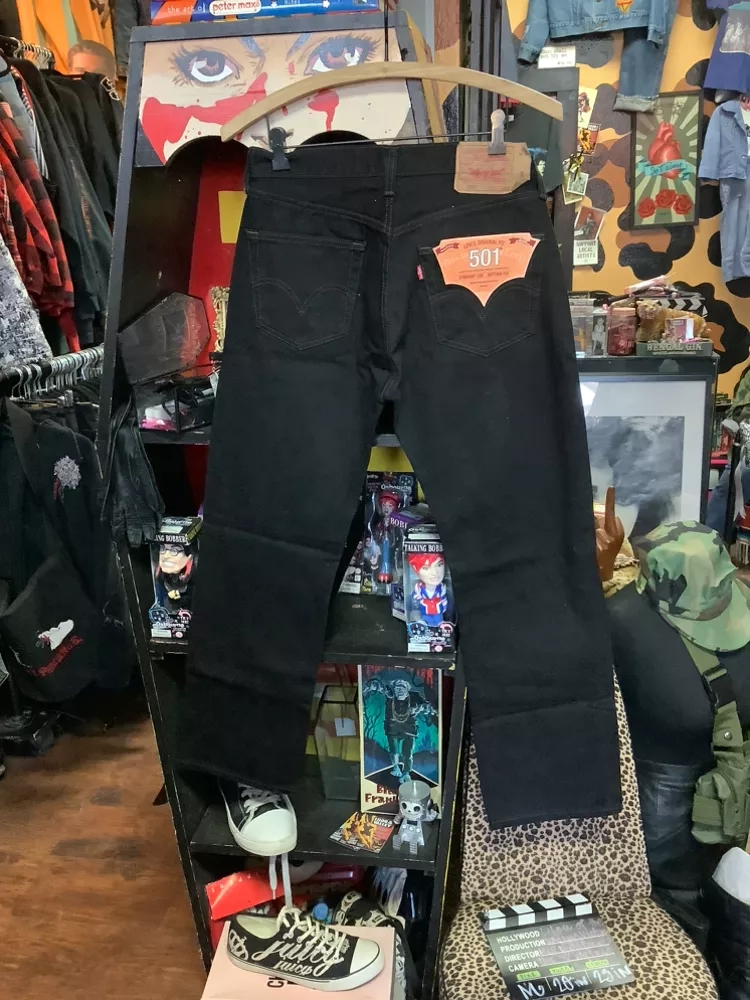 Levi's 501 Black Jeans