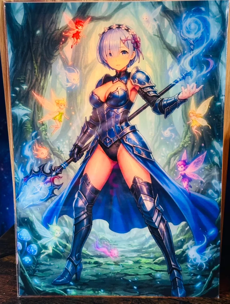 Rem Fairy Warrior Art Light Board & Box