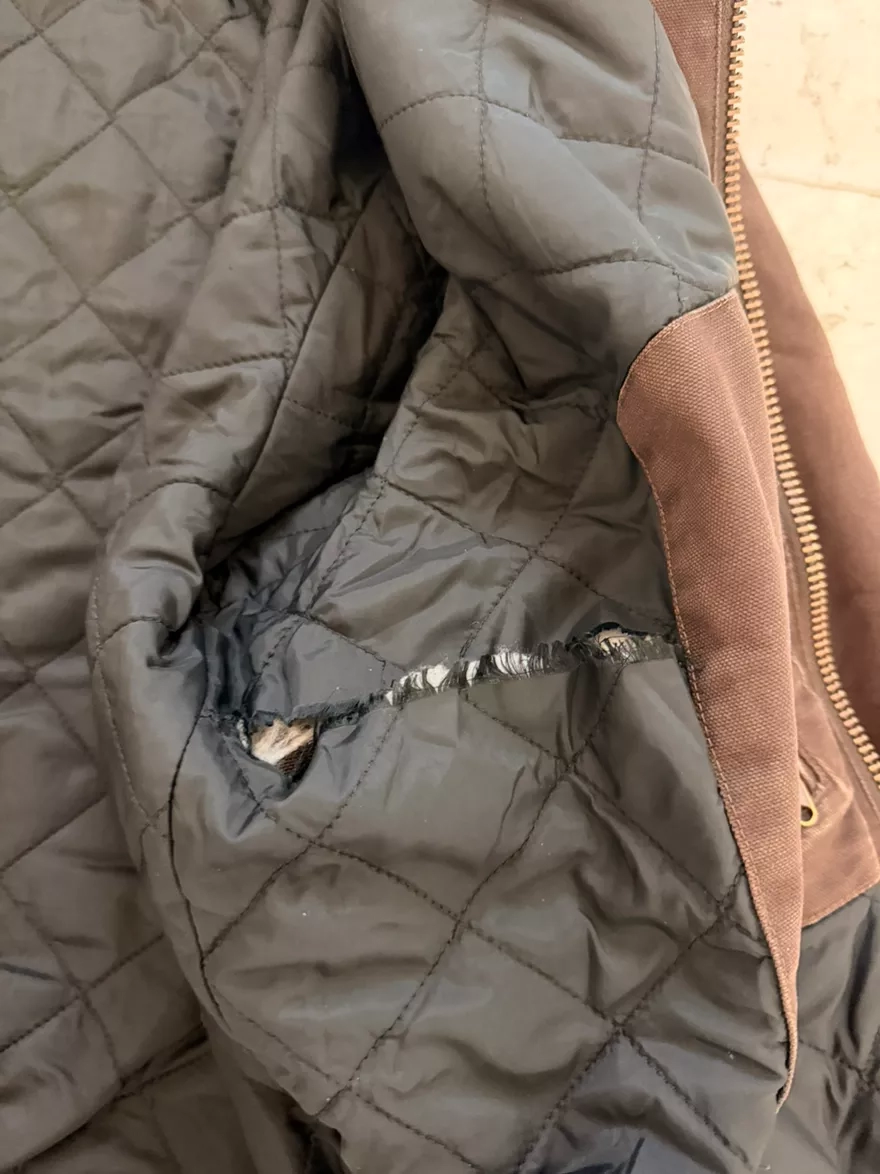 Carhartt Brown Duck Active Jacket