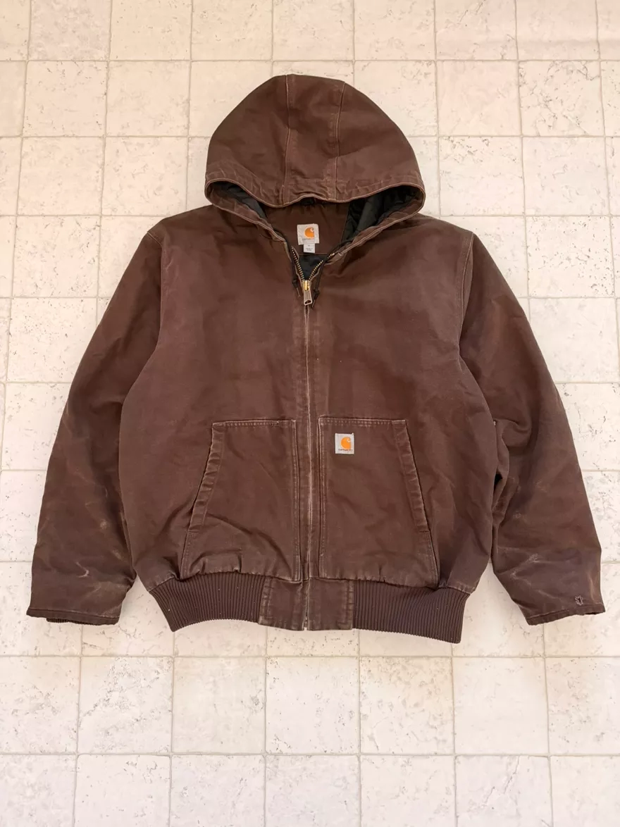 Carhartt Brown Duck Active Jacket