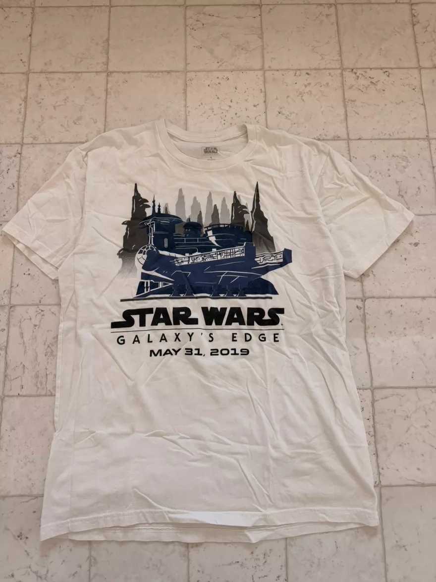 Star Wars Galaxy's Edge White T-Shirt