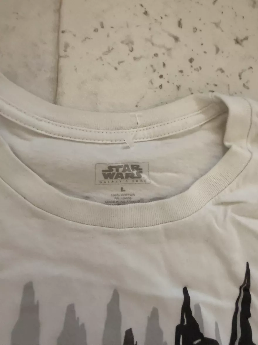 Star Wars Galaxy's Edge White T-Shirt