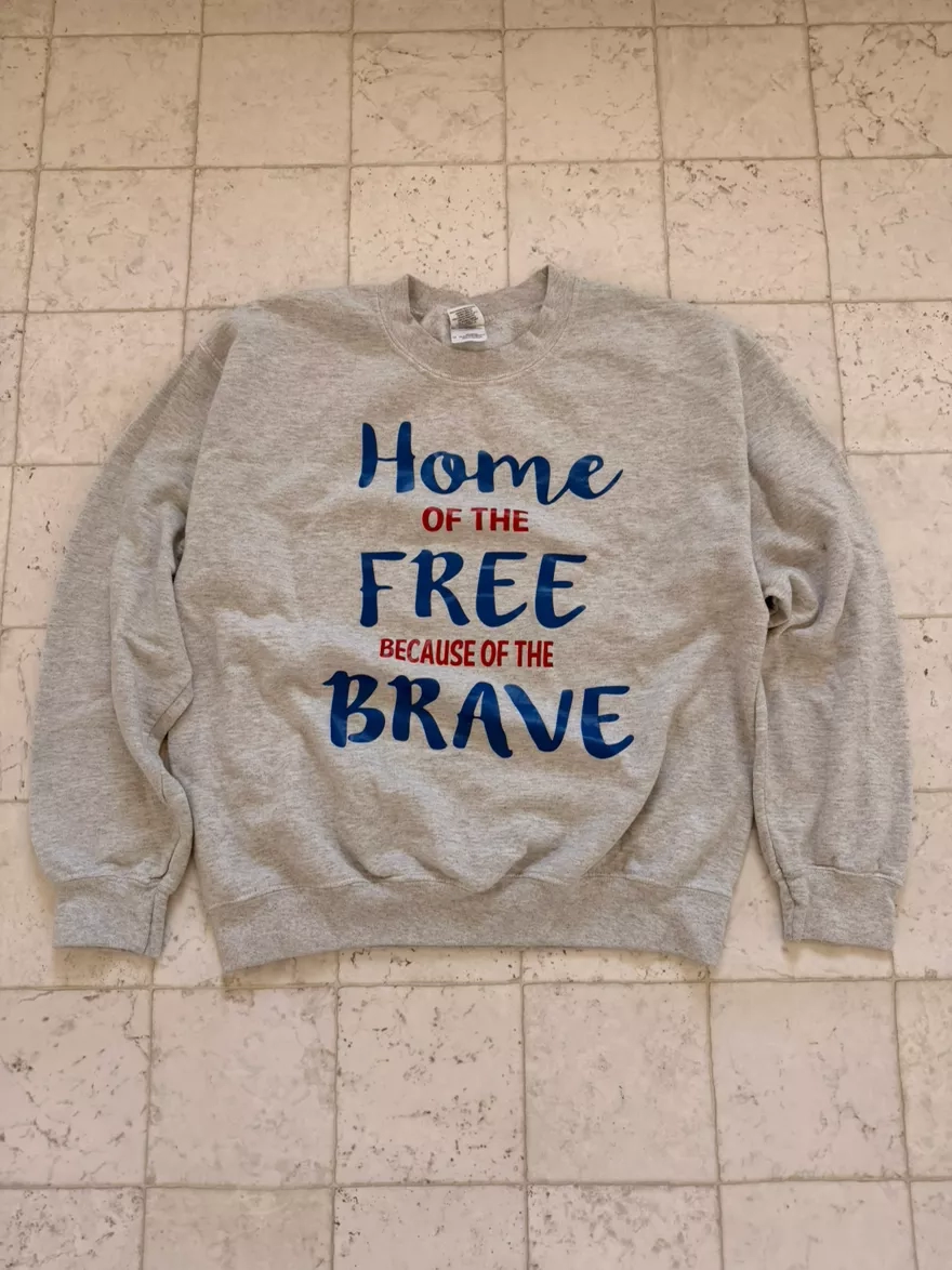 Home of the Free Crewneck Sweatshirt