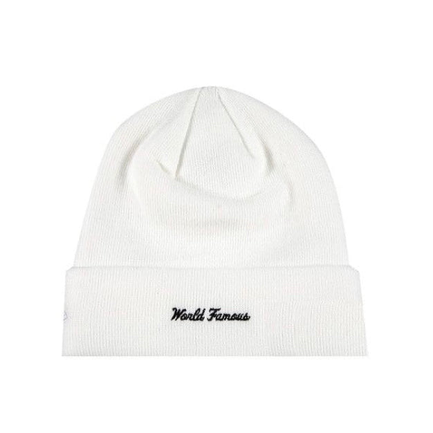 Supreme Beanie White Red Box Logo